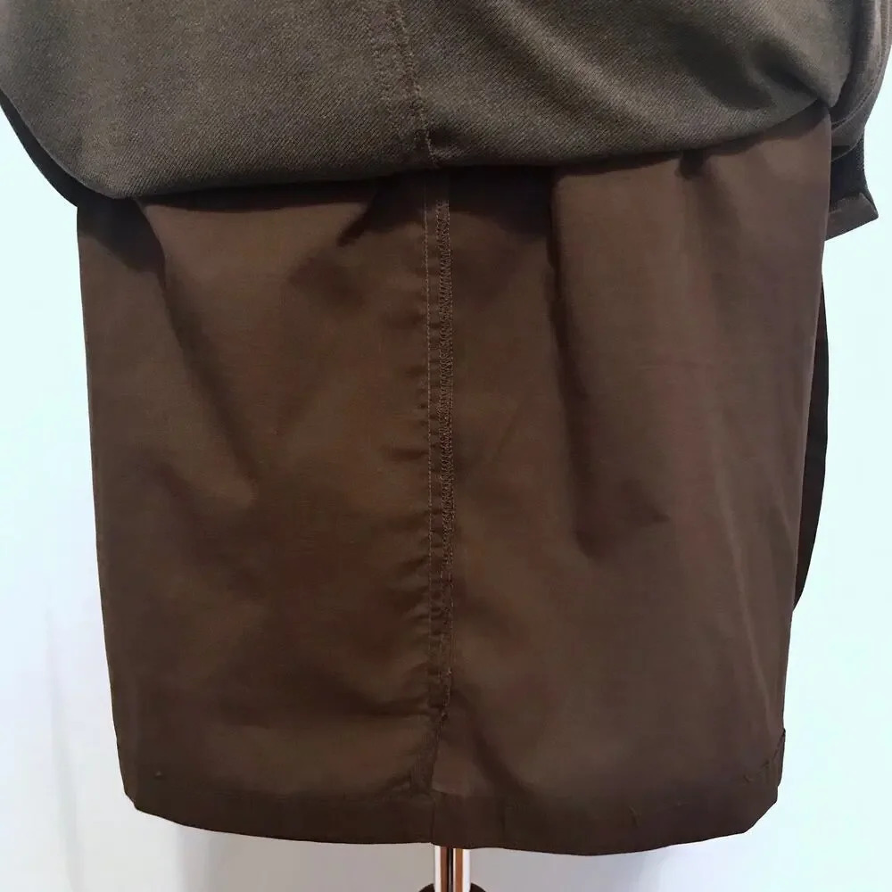 Austin Reed Vintage Brown Knee Length Skirt Women 10 - Picture 5 of 16